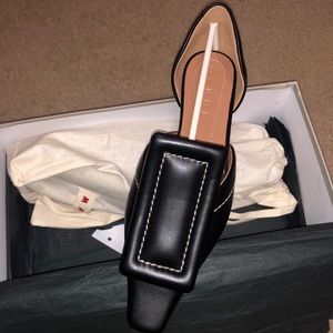 Marni leather flat